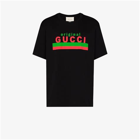 gucci t shirt plain|original gucci t shirt.